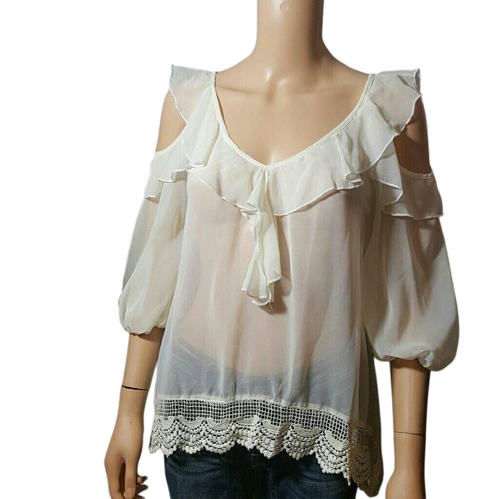 Ya Los Angeles Hi-lo Blouse S